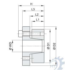 Zeichnung Spannsätze HT 12