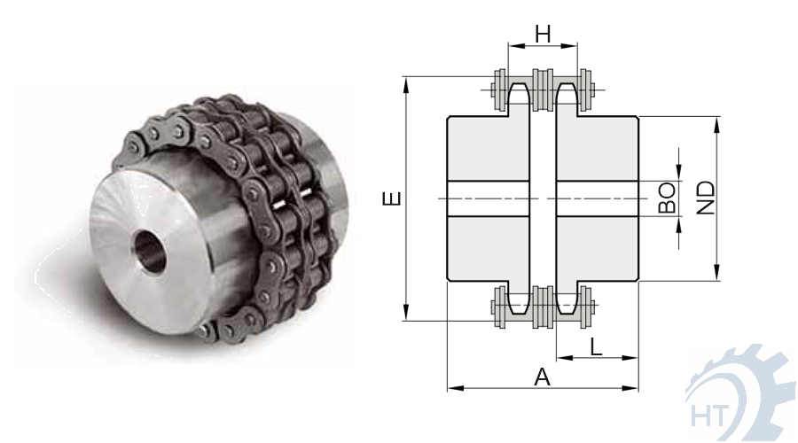 Kettenkupplungen DIN 8187